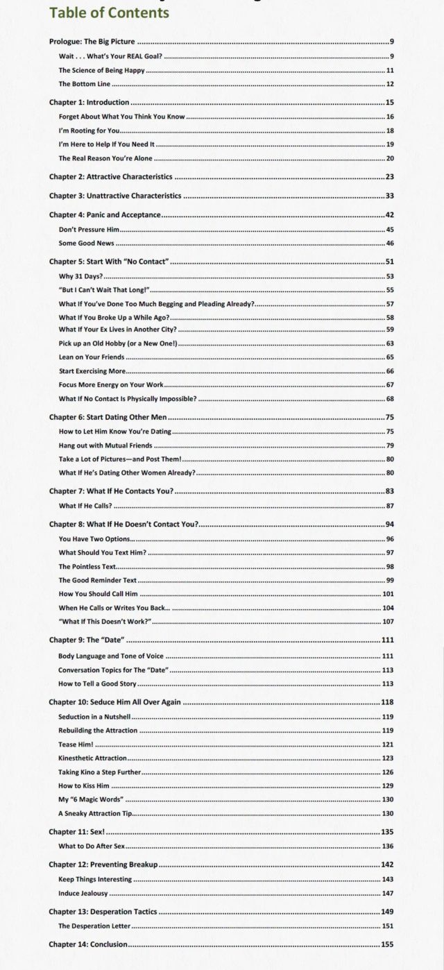 The Ex Factor Guide Reviews | PDF Ebook Download | Pro & Con - How to ...
